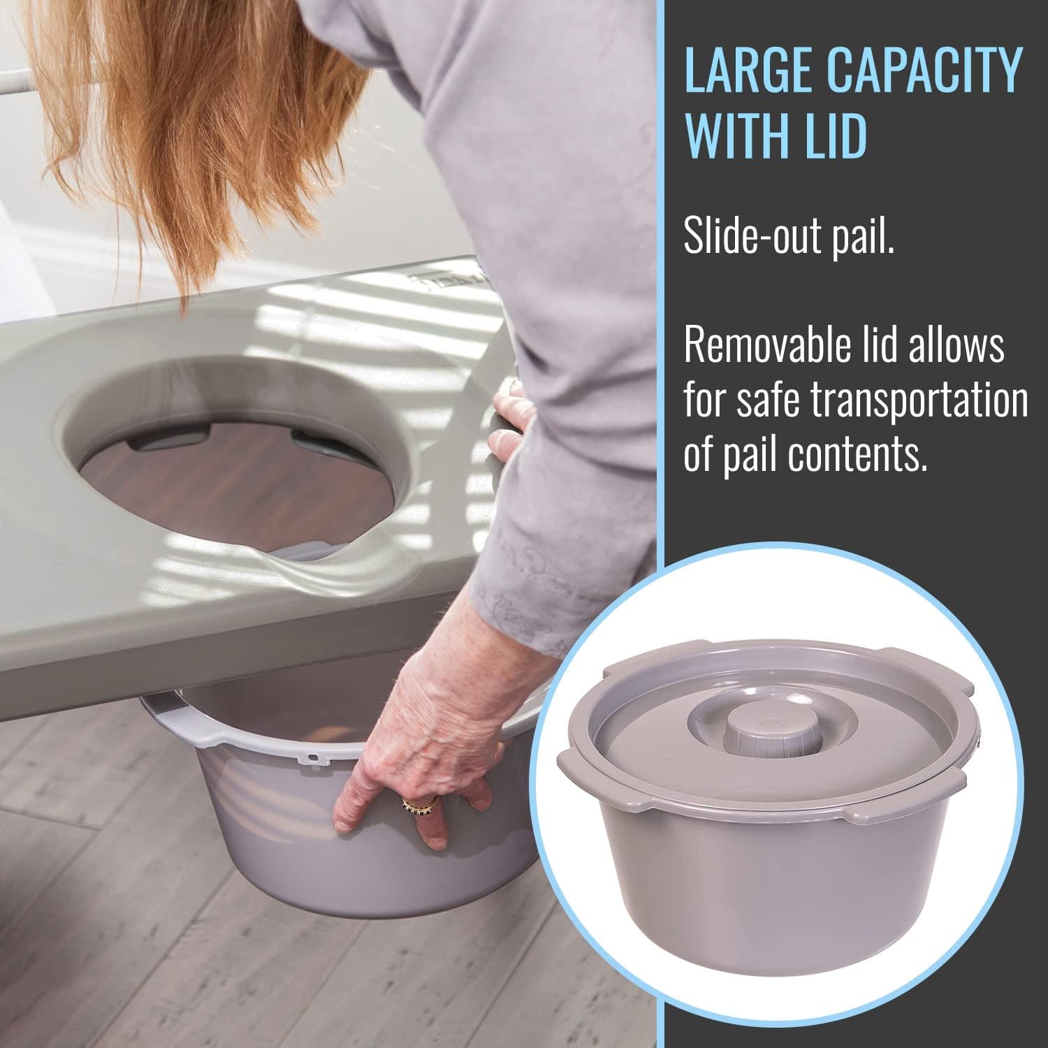 Commode, portable Toilet