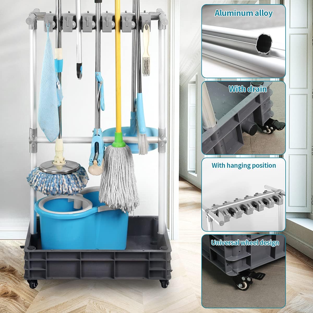 Broom & Mop Holder