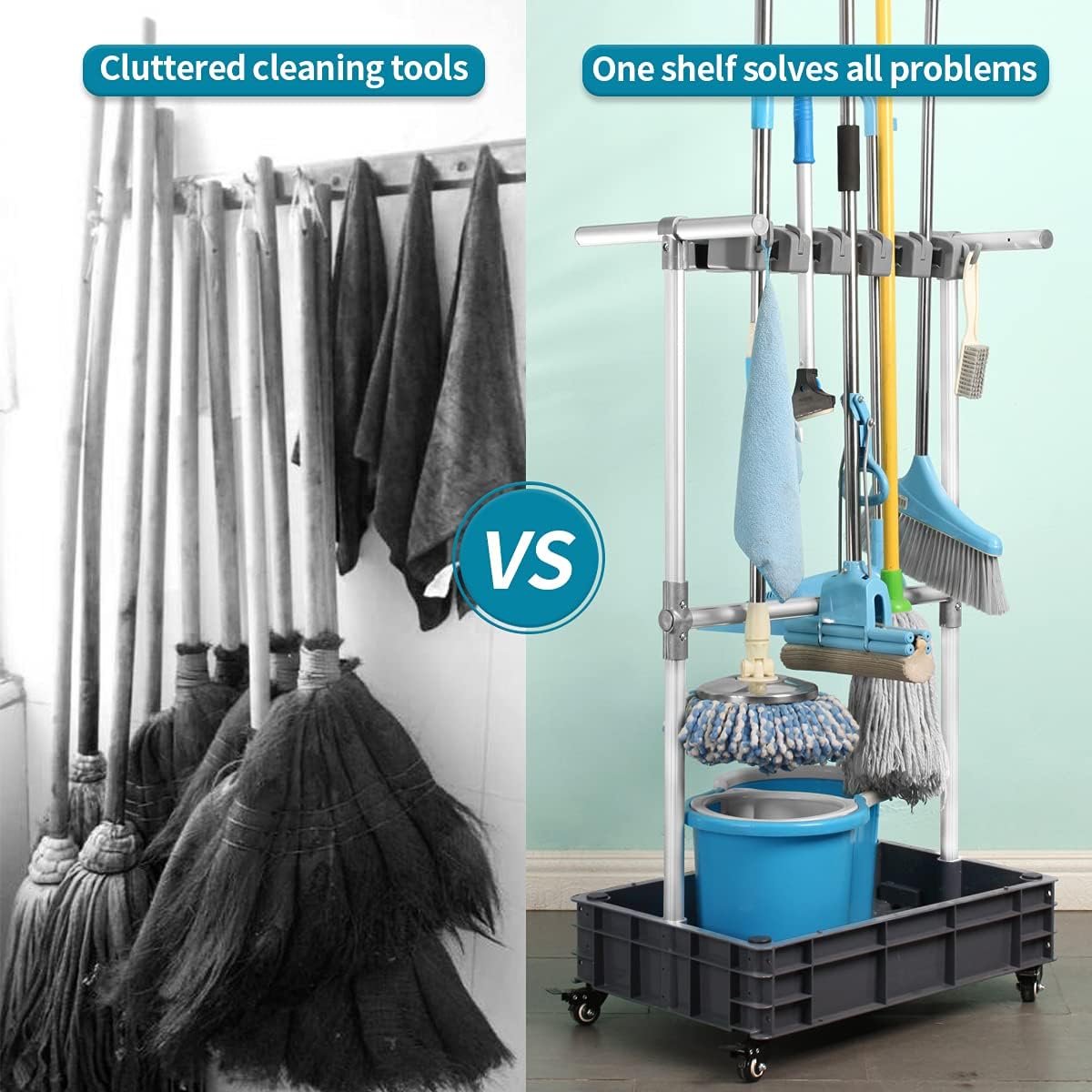 Broom & Mop Holder
