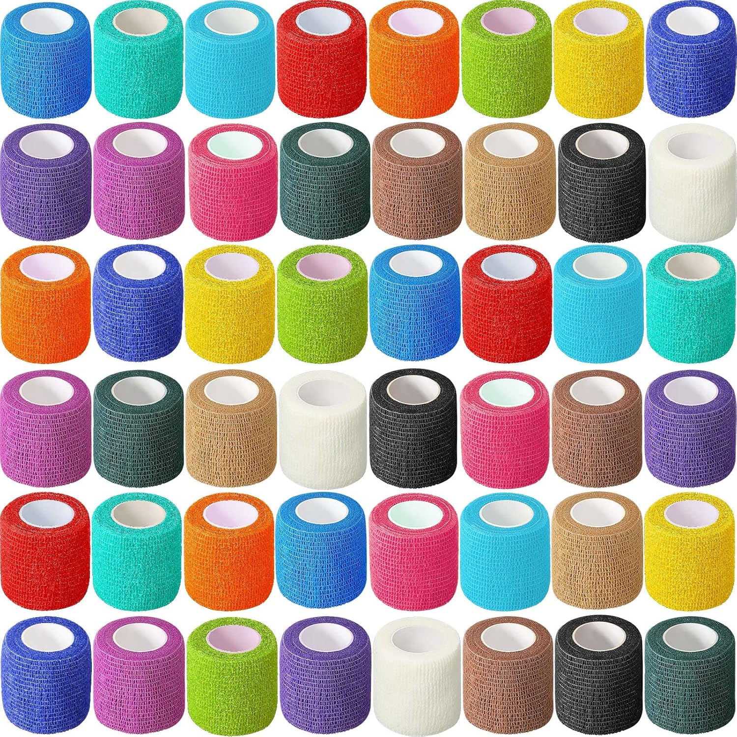 Treela 96 Pack Self Adhesive Bandage Wrap