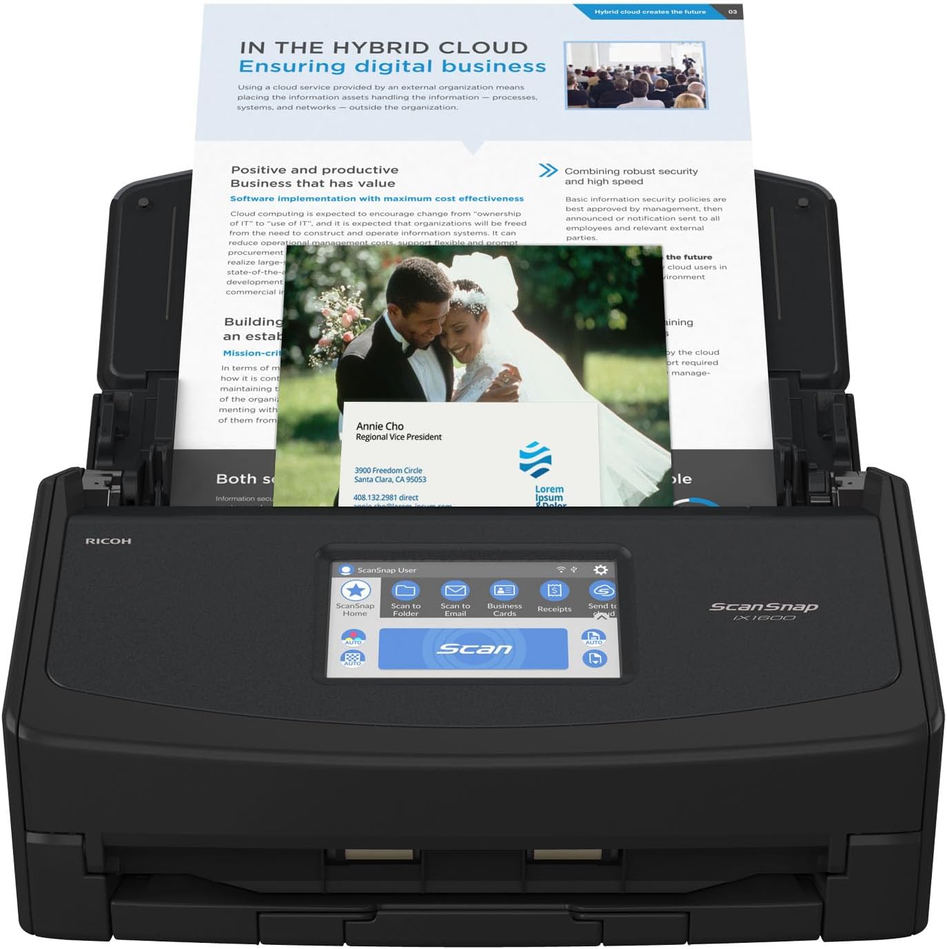 ScanSnaap ix1600 wireless