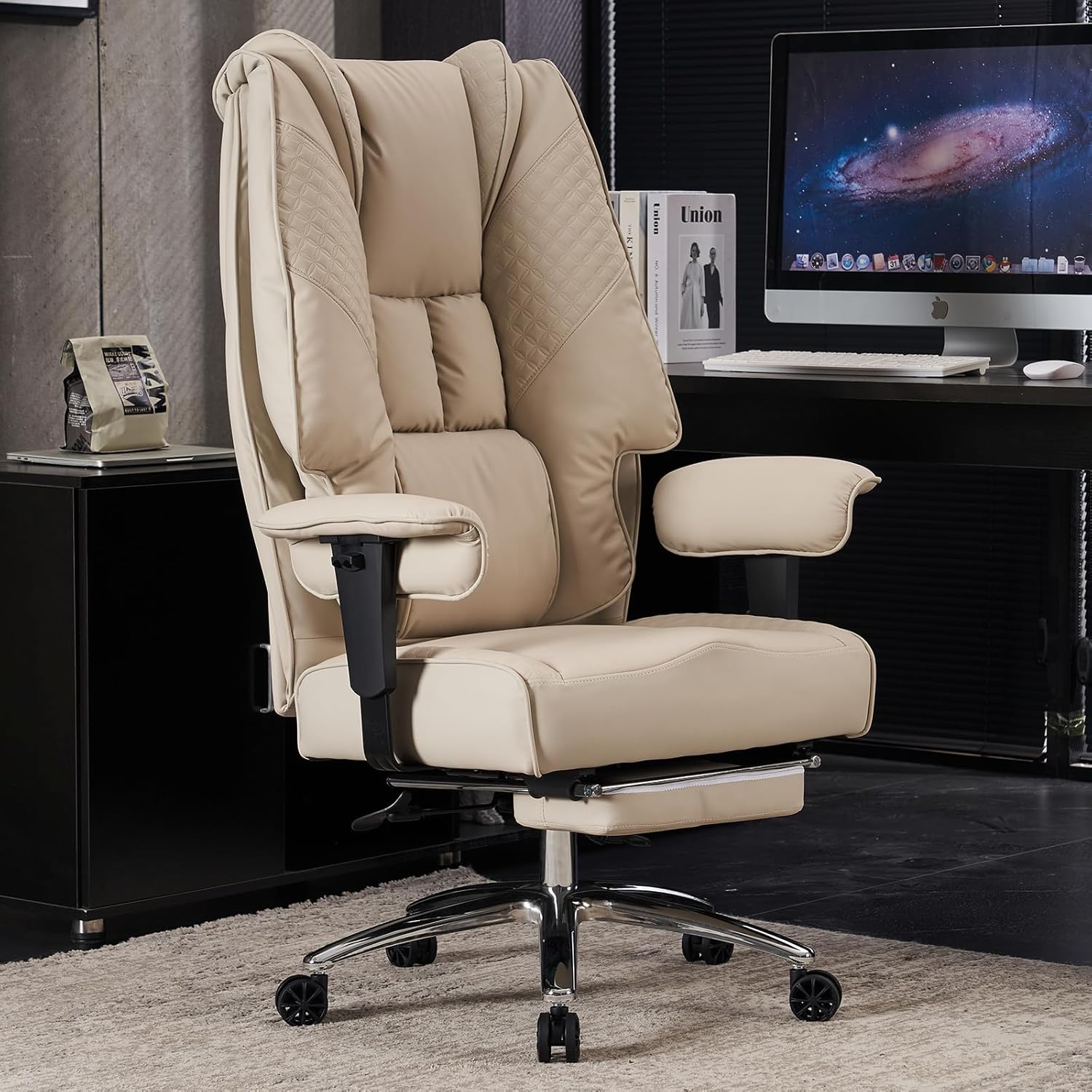 Leather High Back Executive Office Chair