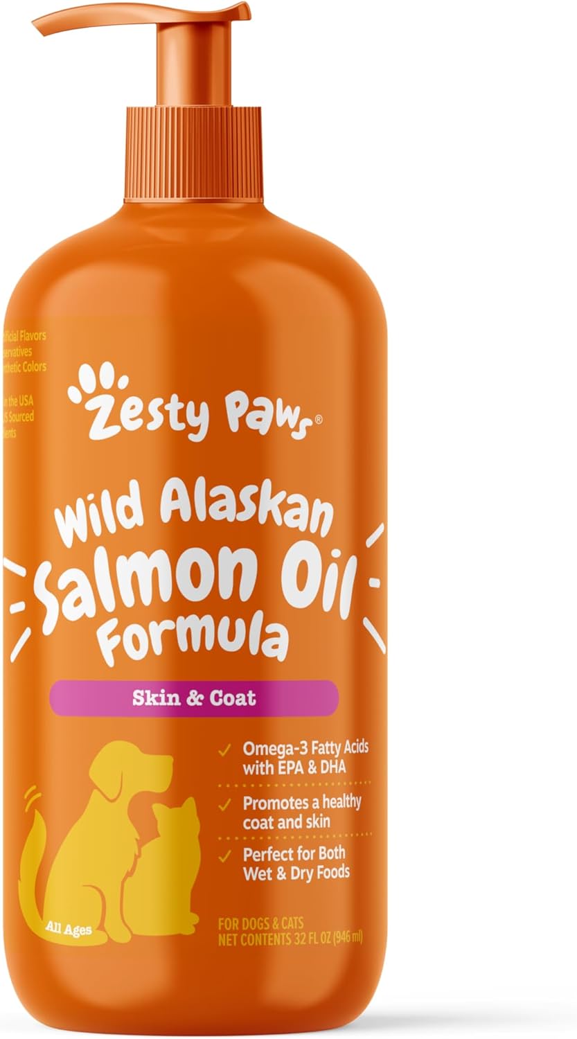 Zesty Paws Wild Alaskan Omega-3 Blend