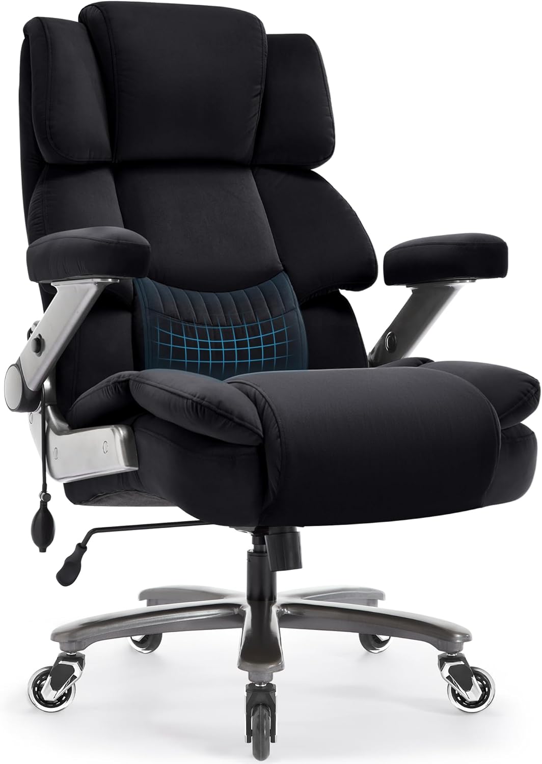 Executive Computer Chair with Adjustable Lumbar