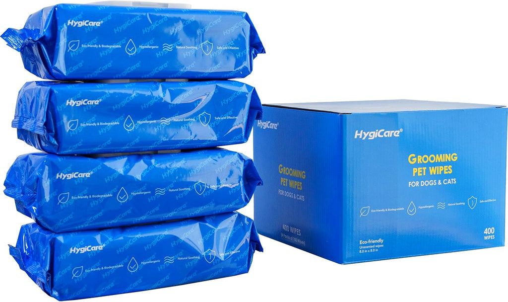 Pet Grooming Wipes for Dogs & Cats