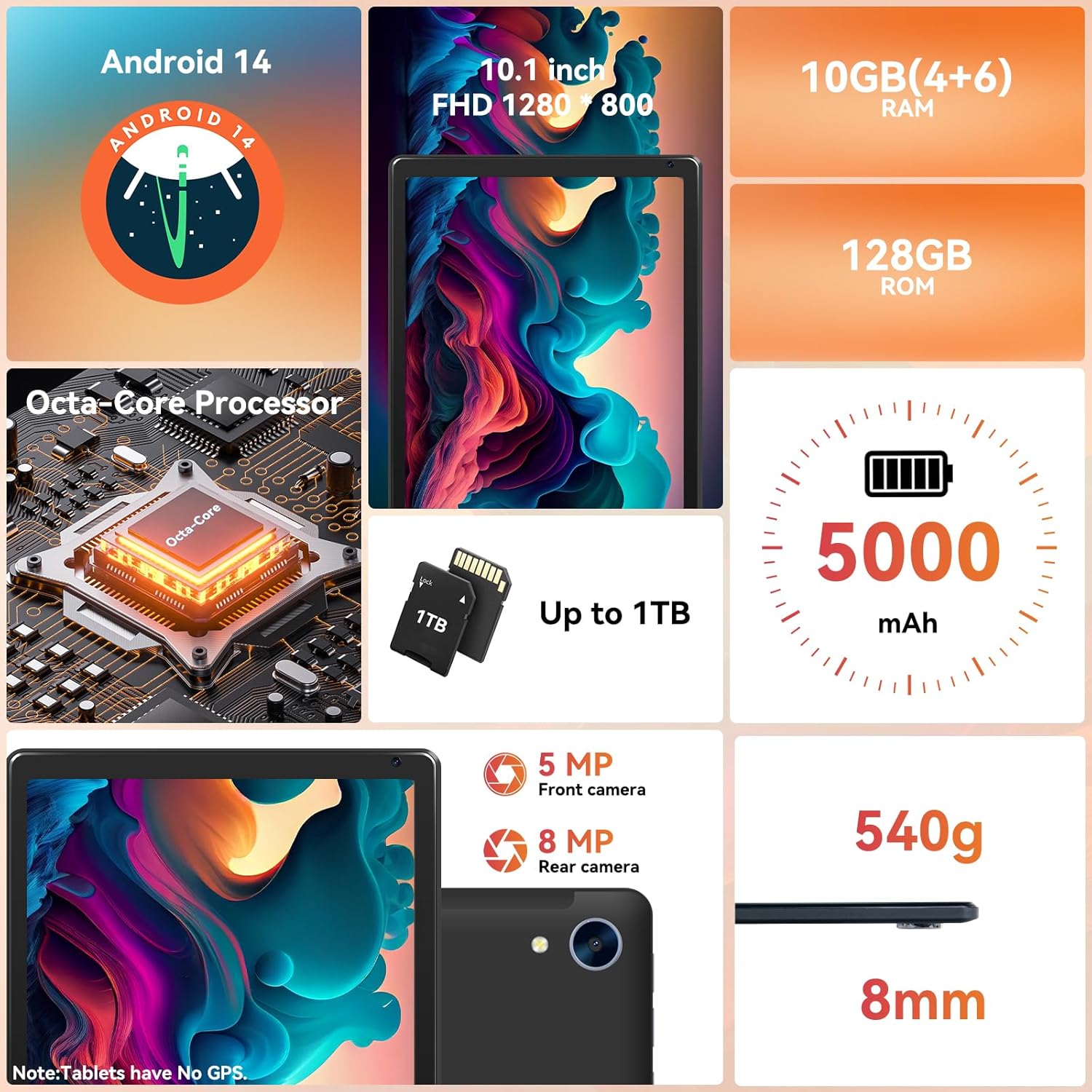 Samsung Galaxy Tab A9+ Plus 11” 64GB Android Table