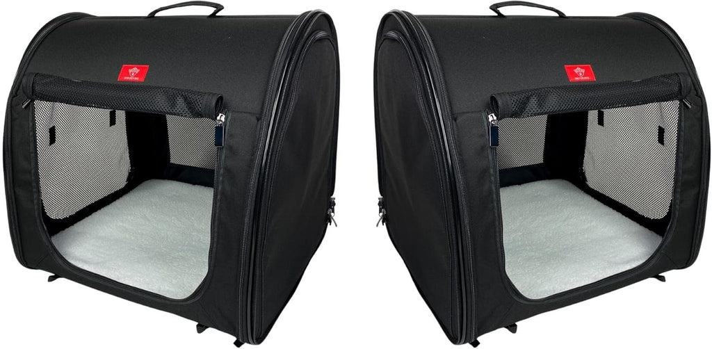 Portable 2-in-1 Double Pet Kennel/Shelter
