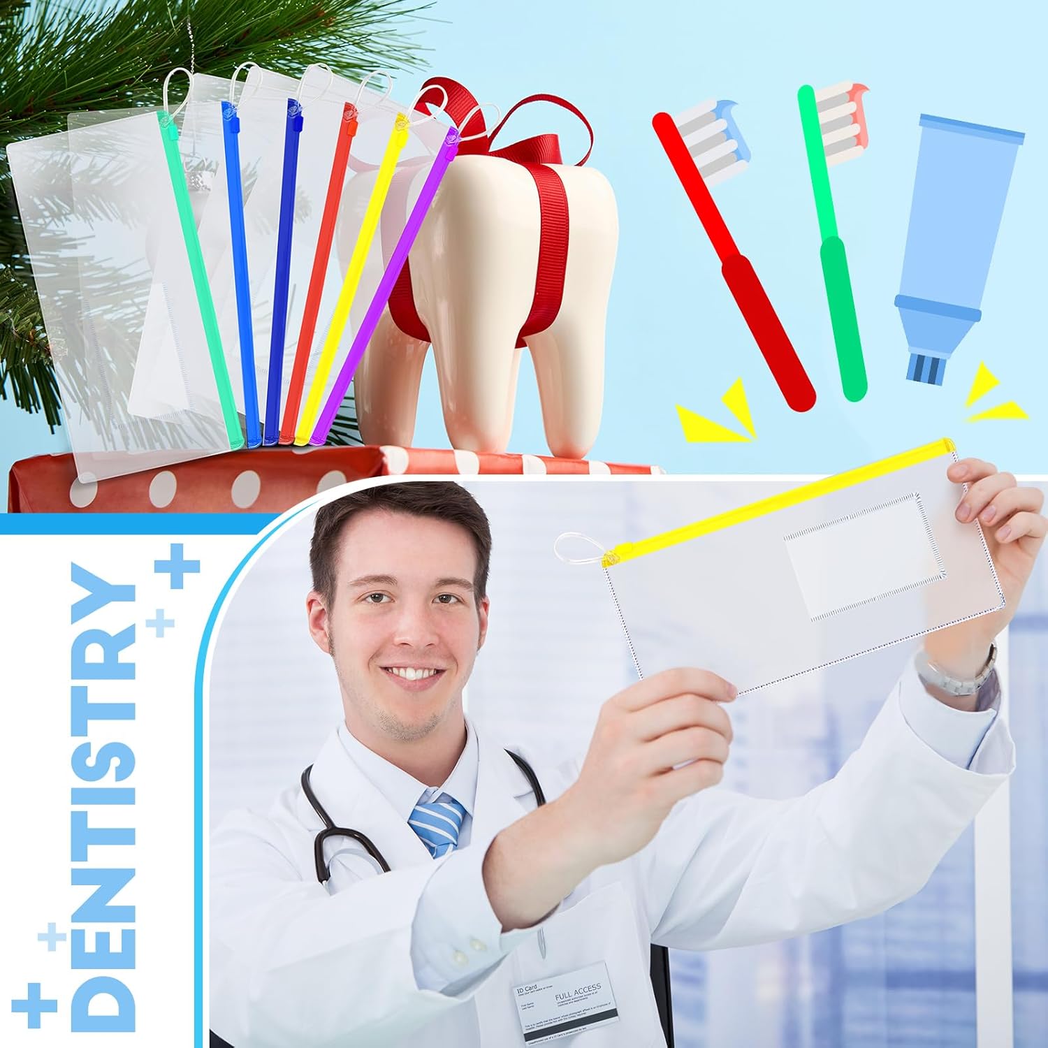 Dental Zipper Pouches