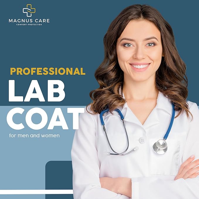 Professional Lab Coat for Women & Men