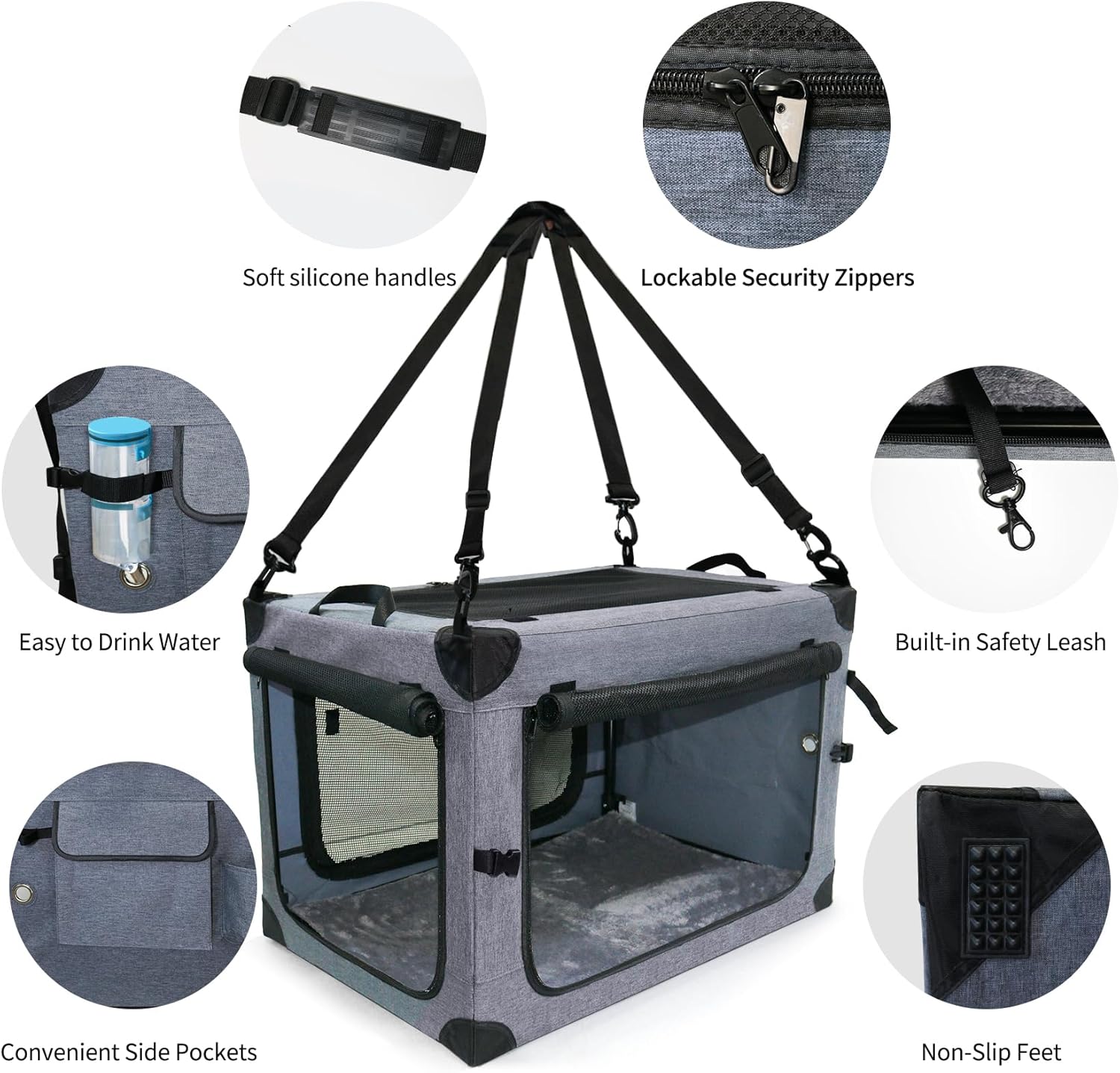 Soft Collapsible Dog Crate