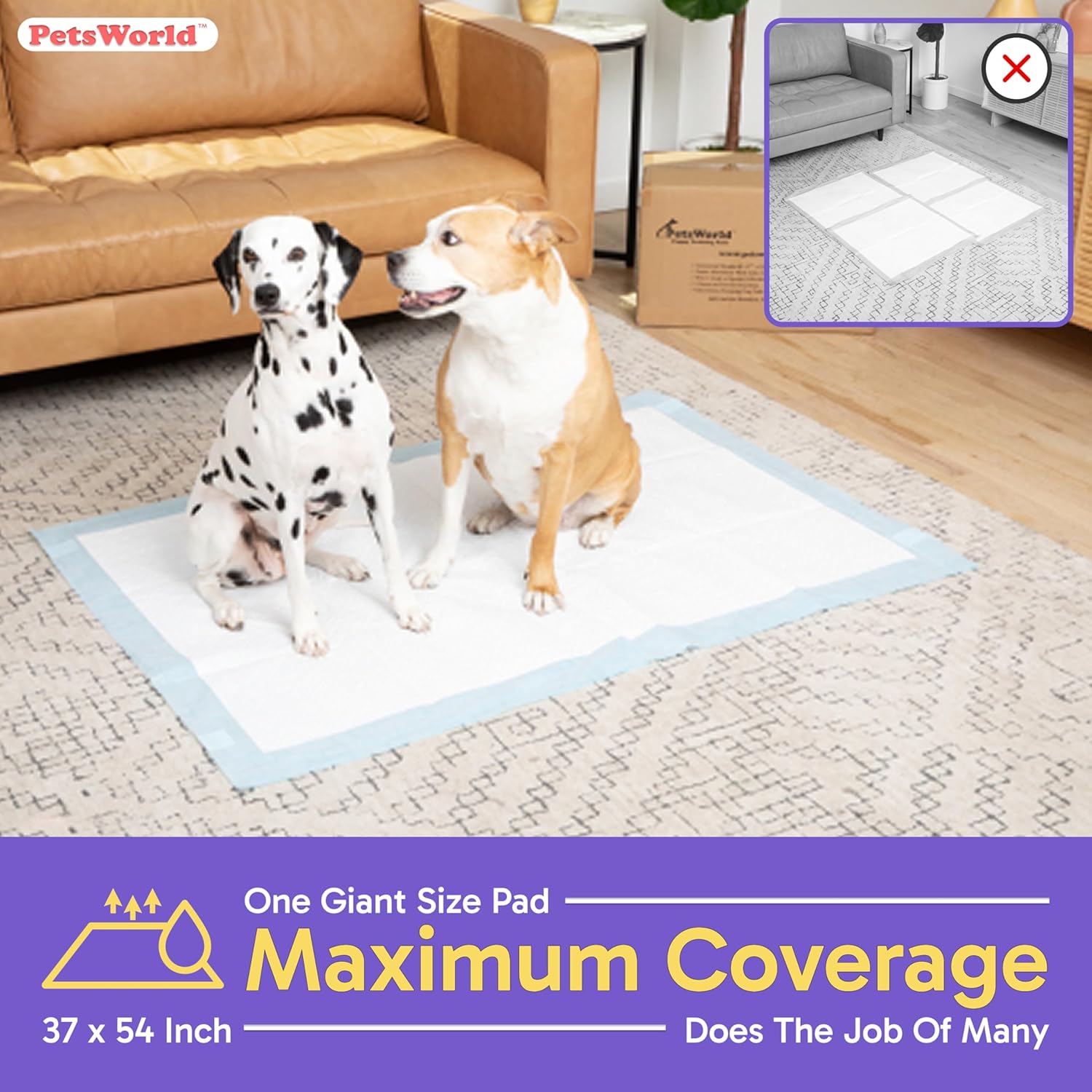 Enormous Dog Training & Potty Pads