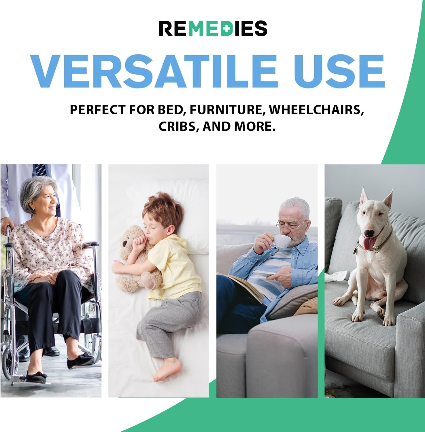 Remedies Extra Large Incontinence Bed Pads (36" x 36", 50 Count)