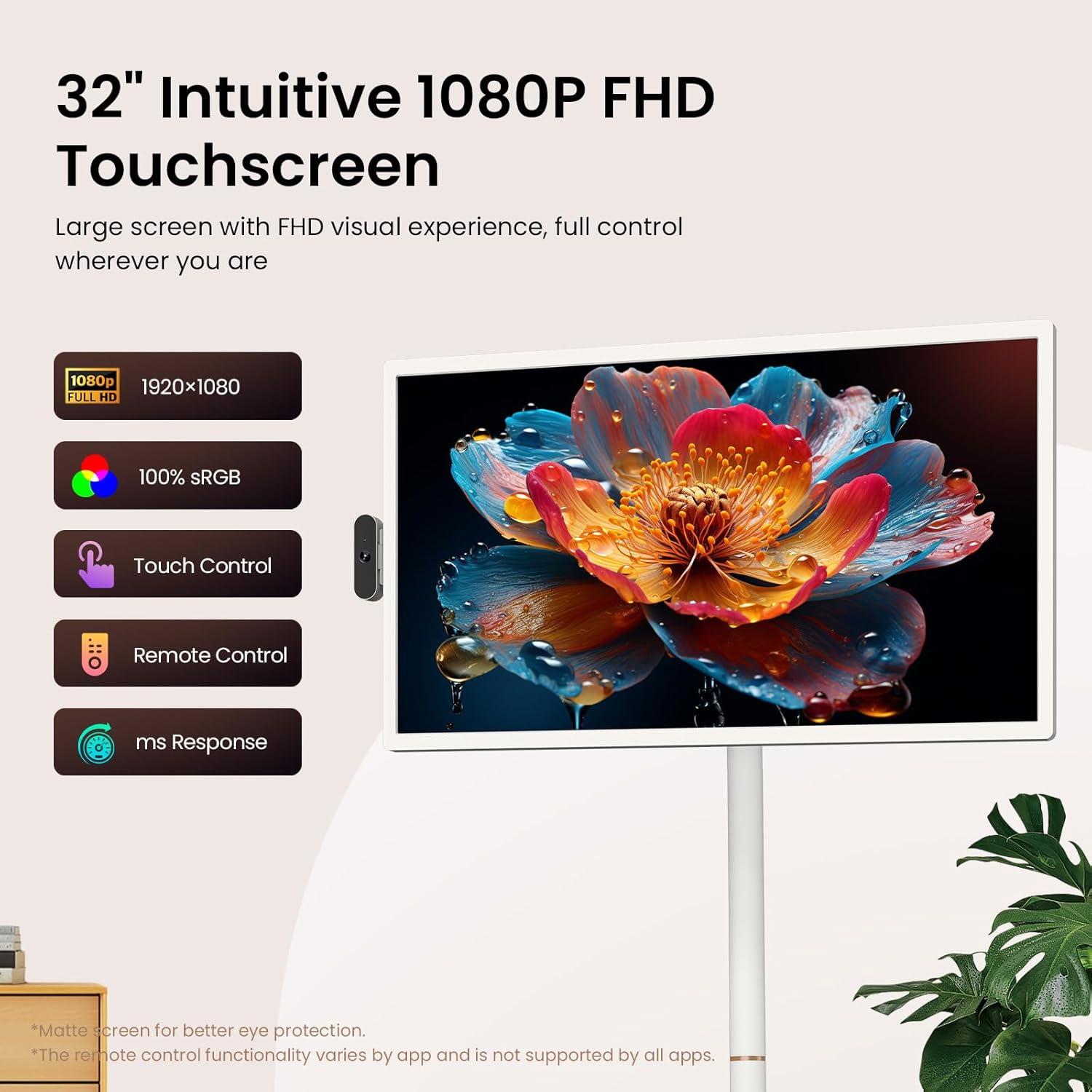 ApoloSign 32 Inch FHD Smart Portable TV 2nd Gen