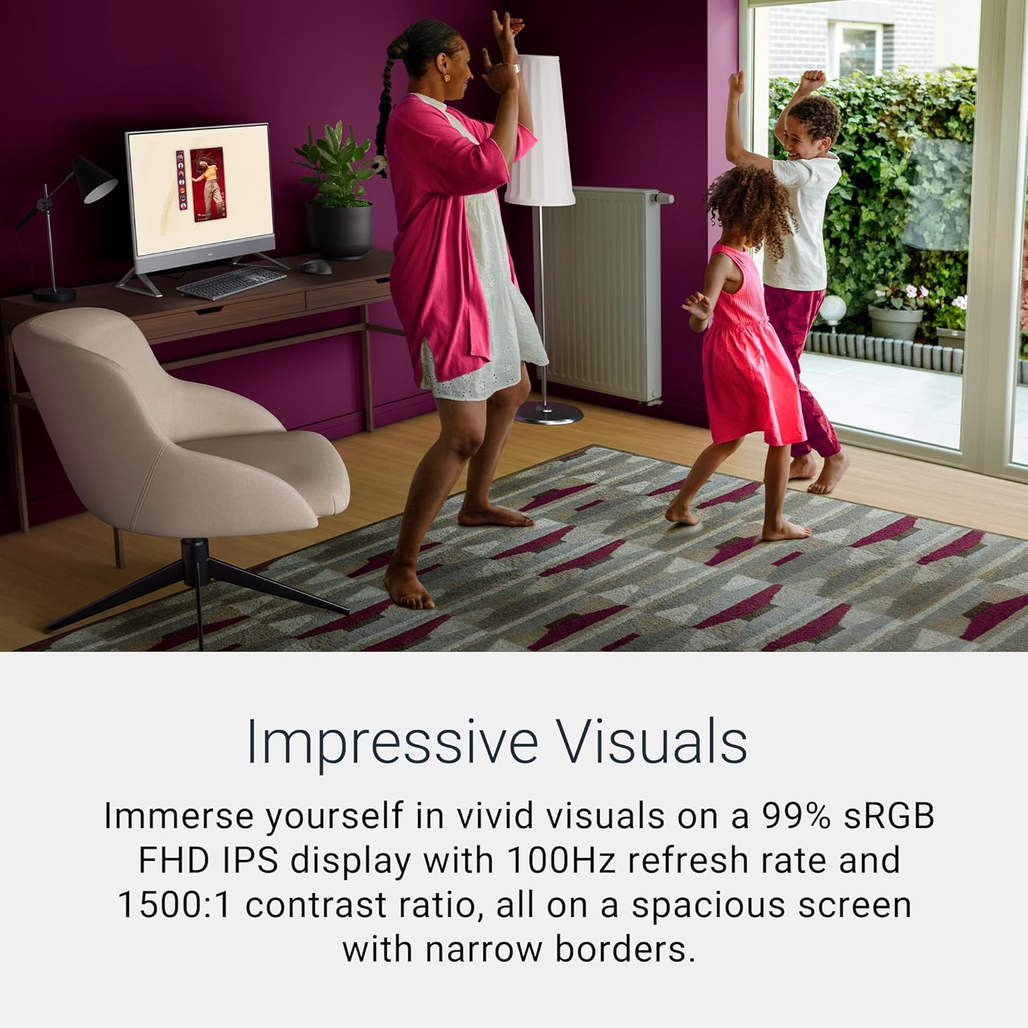 Dell 27 All-in-One Desktop ec27250-27-inch FHD Touch Display