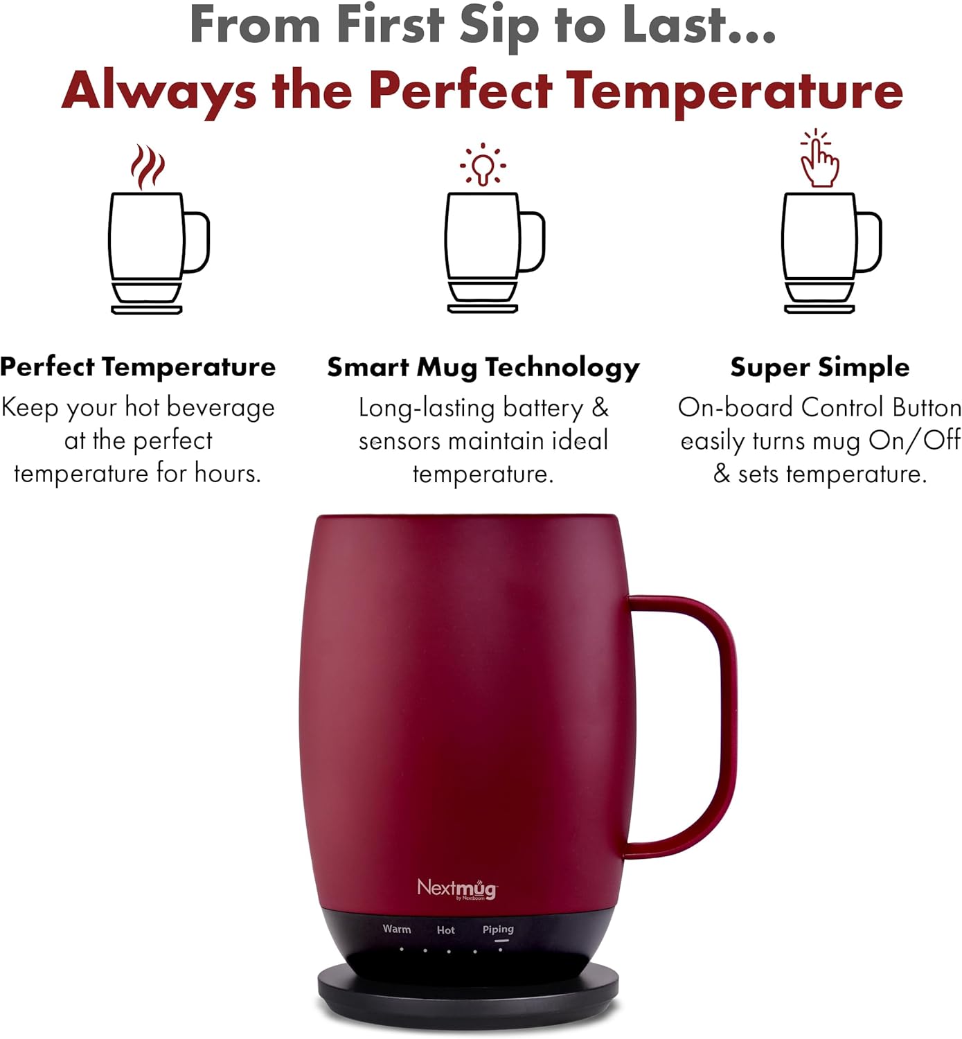 Self-Heating Mug