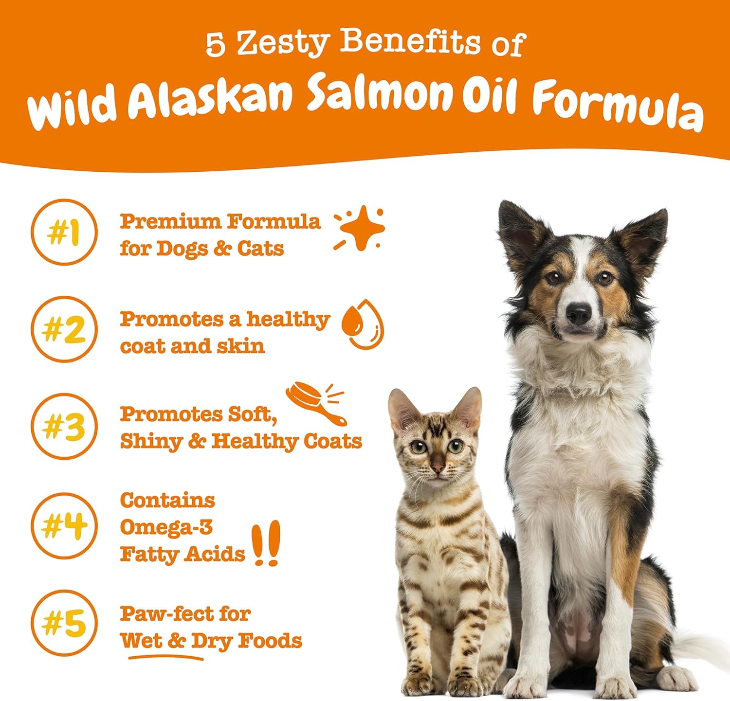 Zesty Paws Wild Alaskan Omega-3 Blend