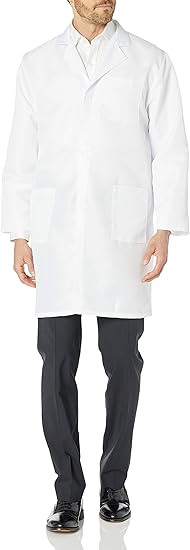 Professional Lab Coat for Men Women Long Sleeve,