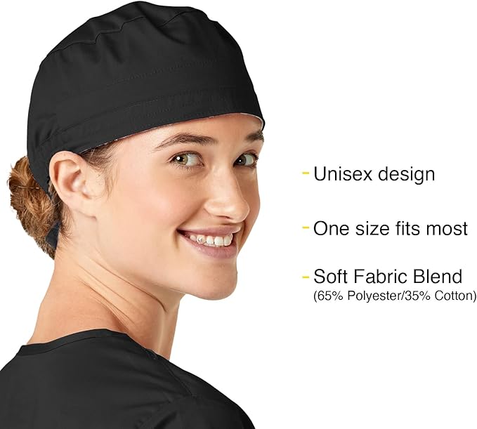 Tie Back Scrub Cap