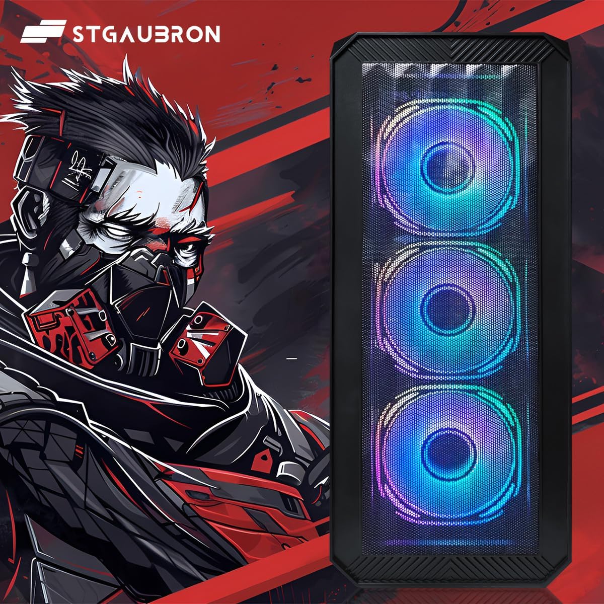 STGAubron Gaming PC Computer Desktop