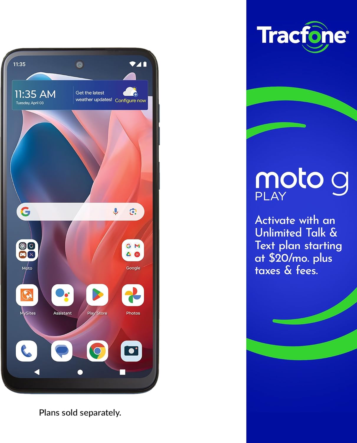 Tracfone | Motorola Moto g Play 2024 | Locked | 64GB