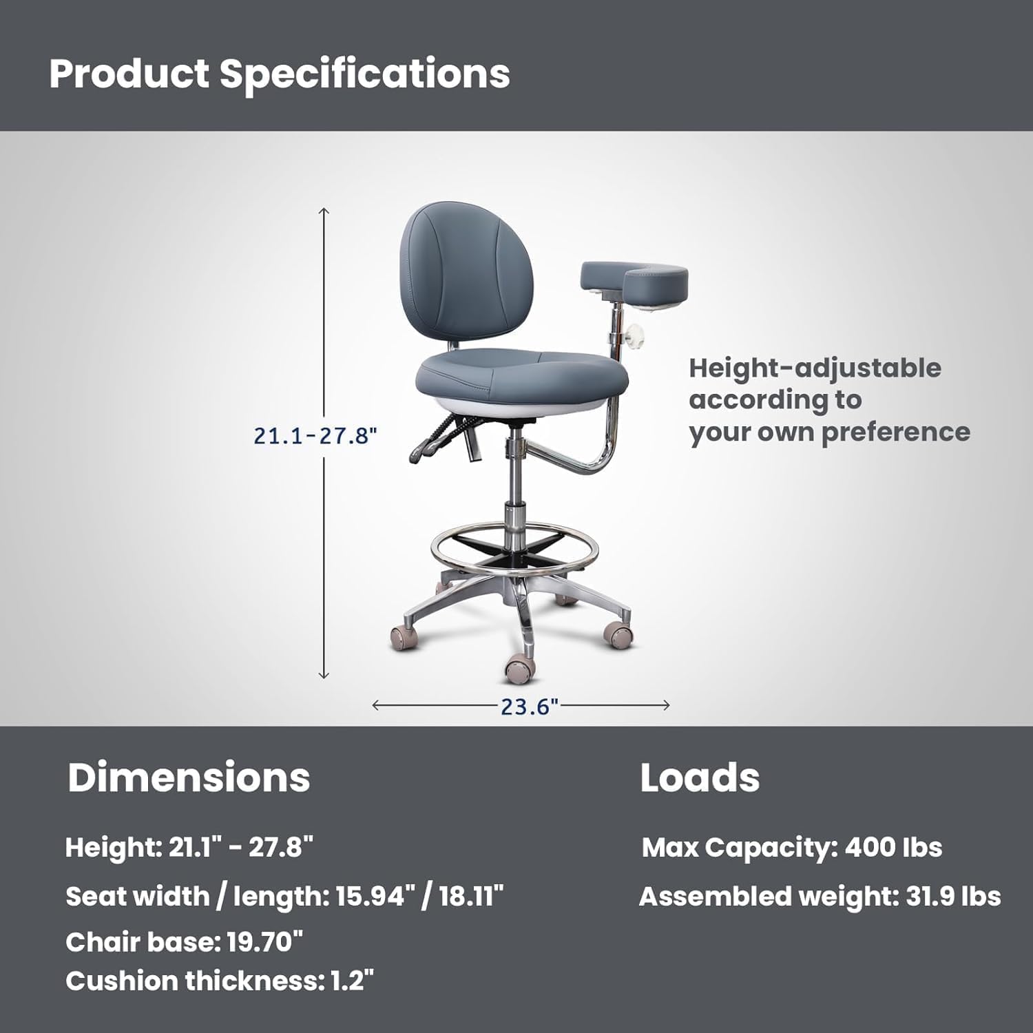 Dental Assistant Chair