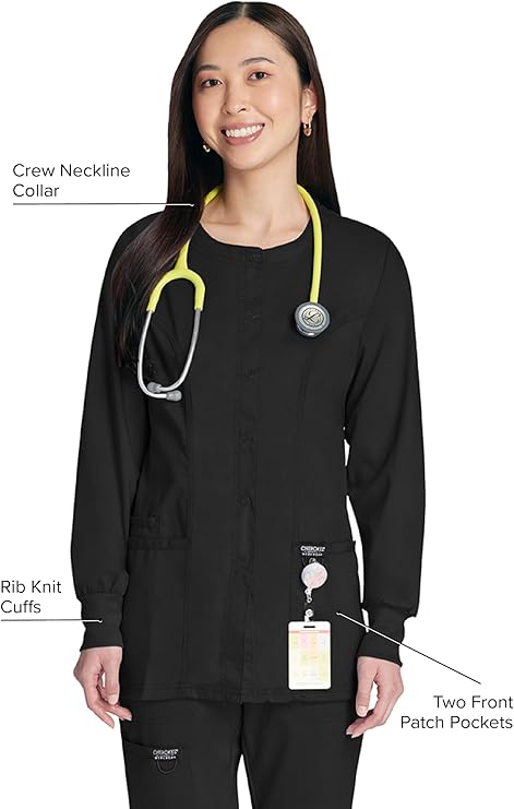 Snap Front Lab Jacket