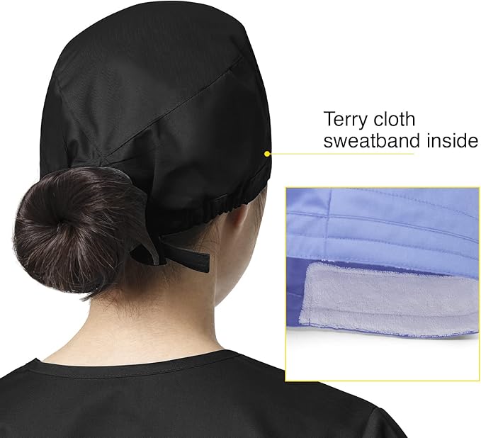 Tie Back Scrub Cap
