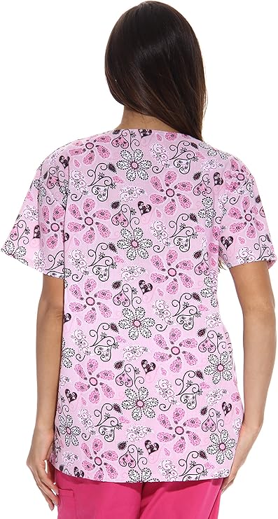 Just Love Womens Holiday Scrub Tops
