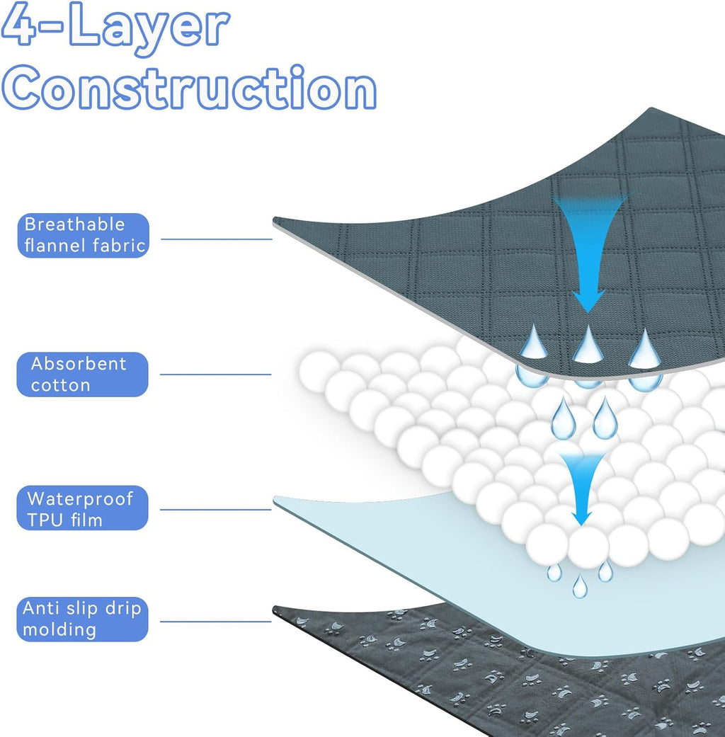 Dog Playpen with 2 Washable Pee Pad