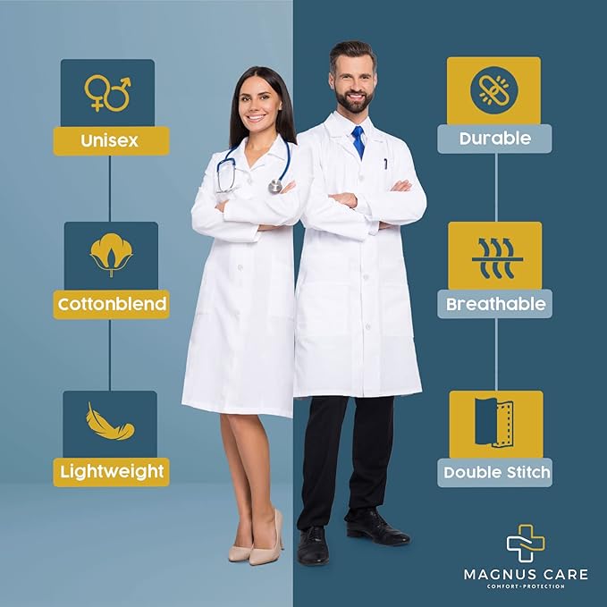 Professional Lab Coat for Women & Men