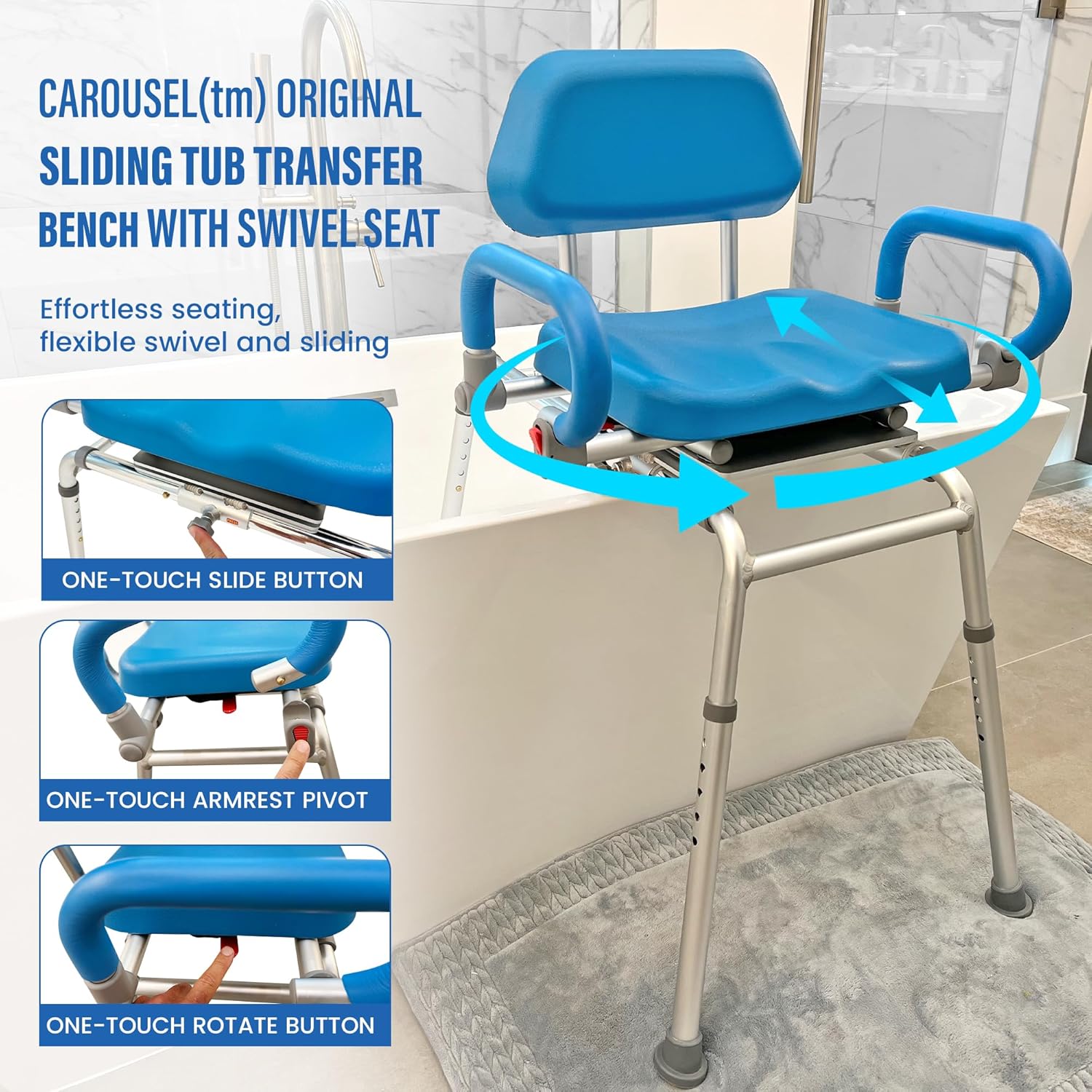 Sliding Shower Chair