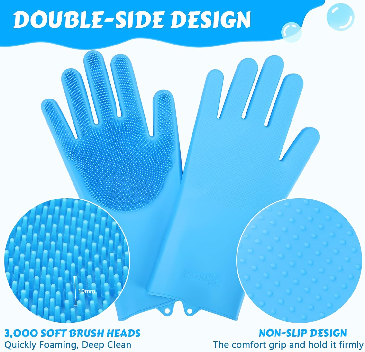 Pecute Pet Grooming Gloves