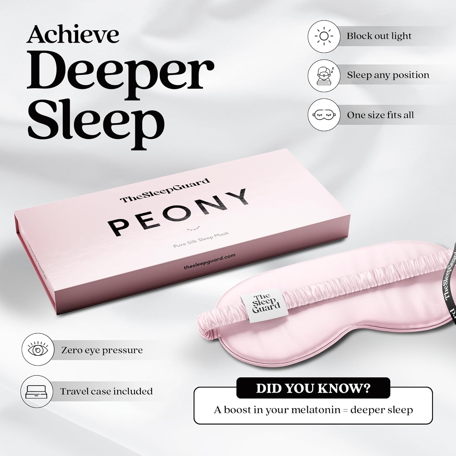 Pure Silk Sleep mask