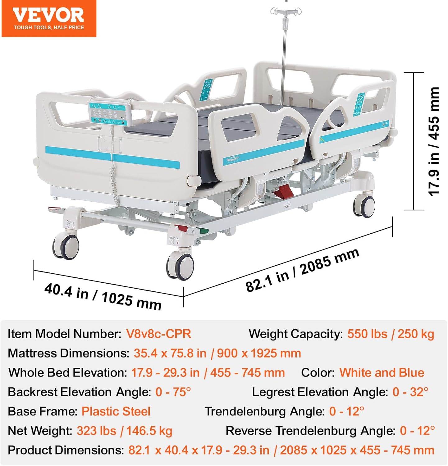 Electric Hospital Bed