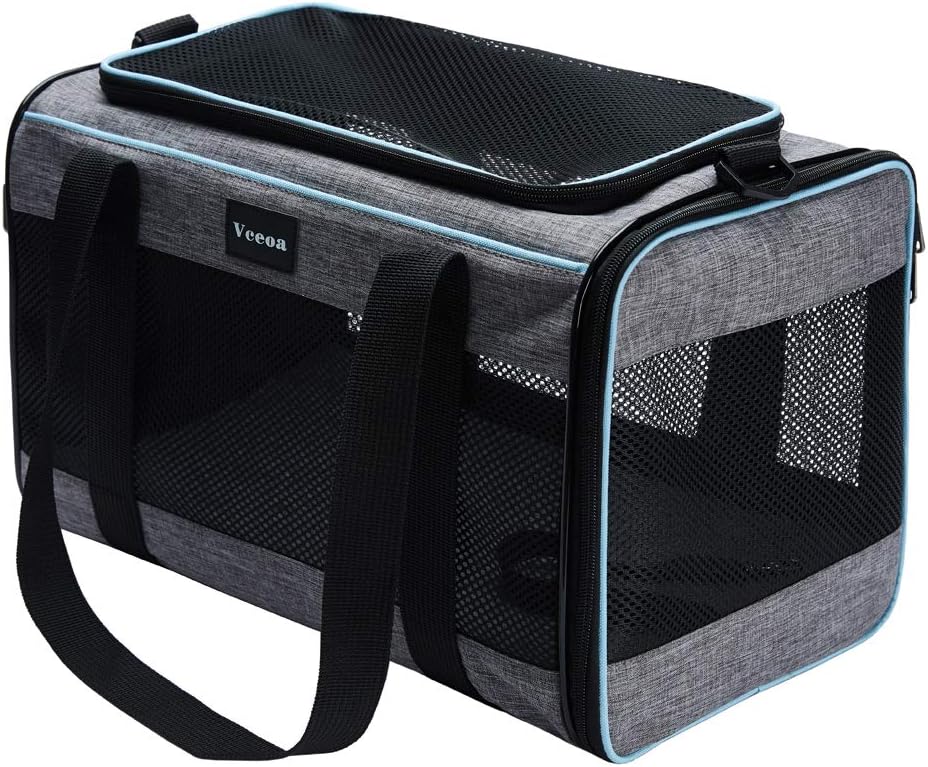 Cat, Dog Carrier for Pets Up to 16 Lbs