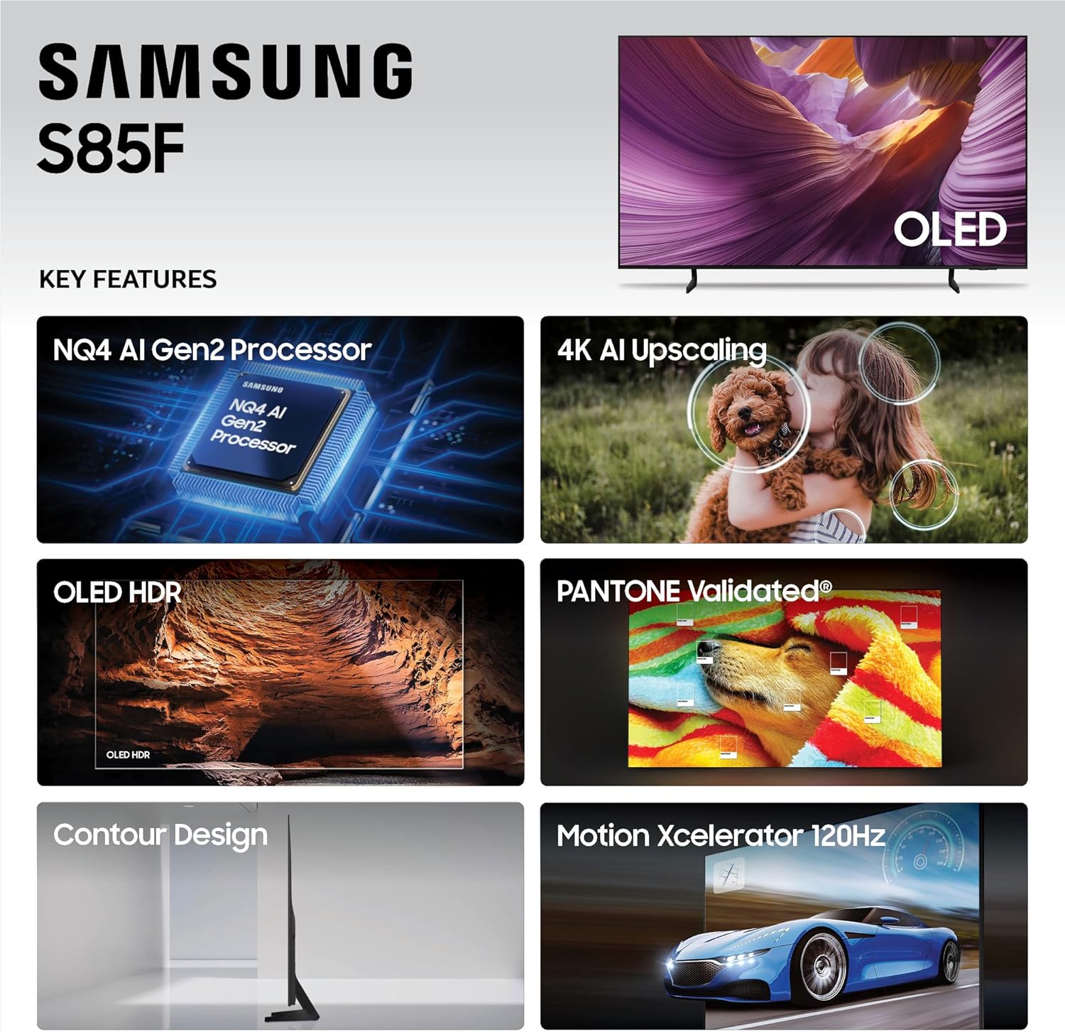 SAMSUNG 77-Inch Class OLED 4K