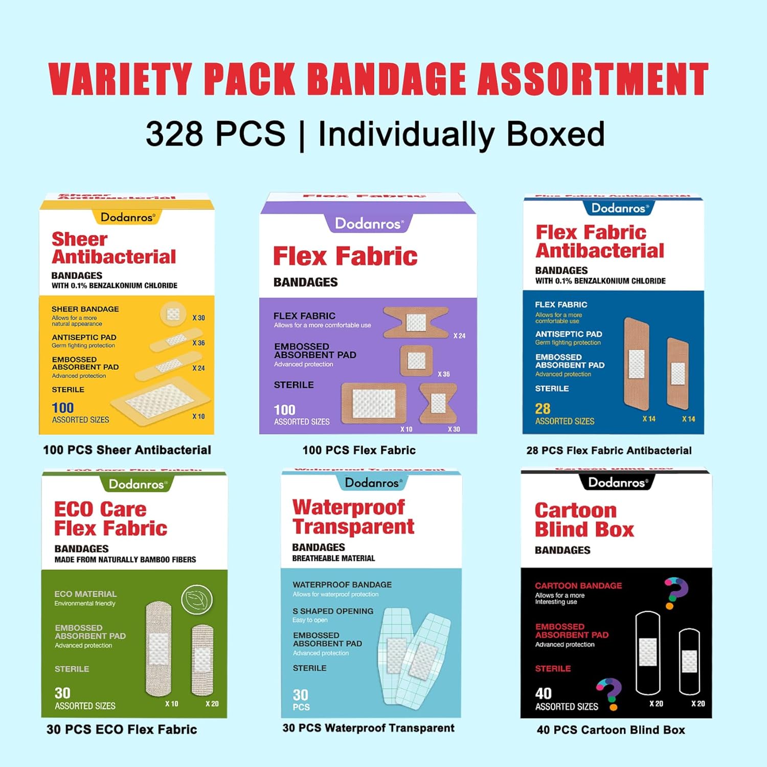 Variety Bandages Pack
