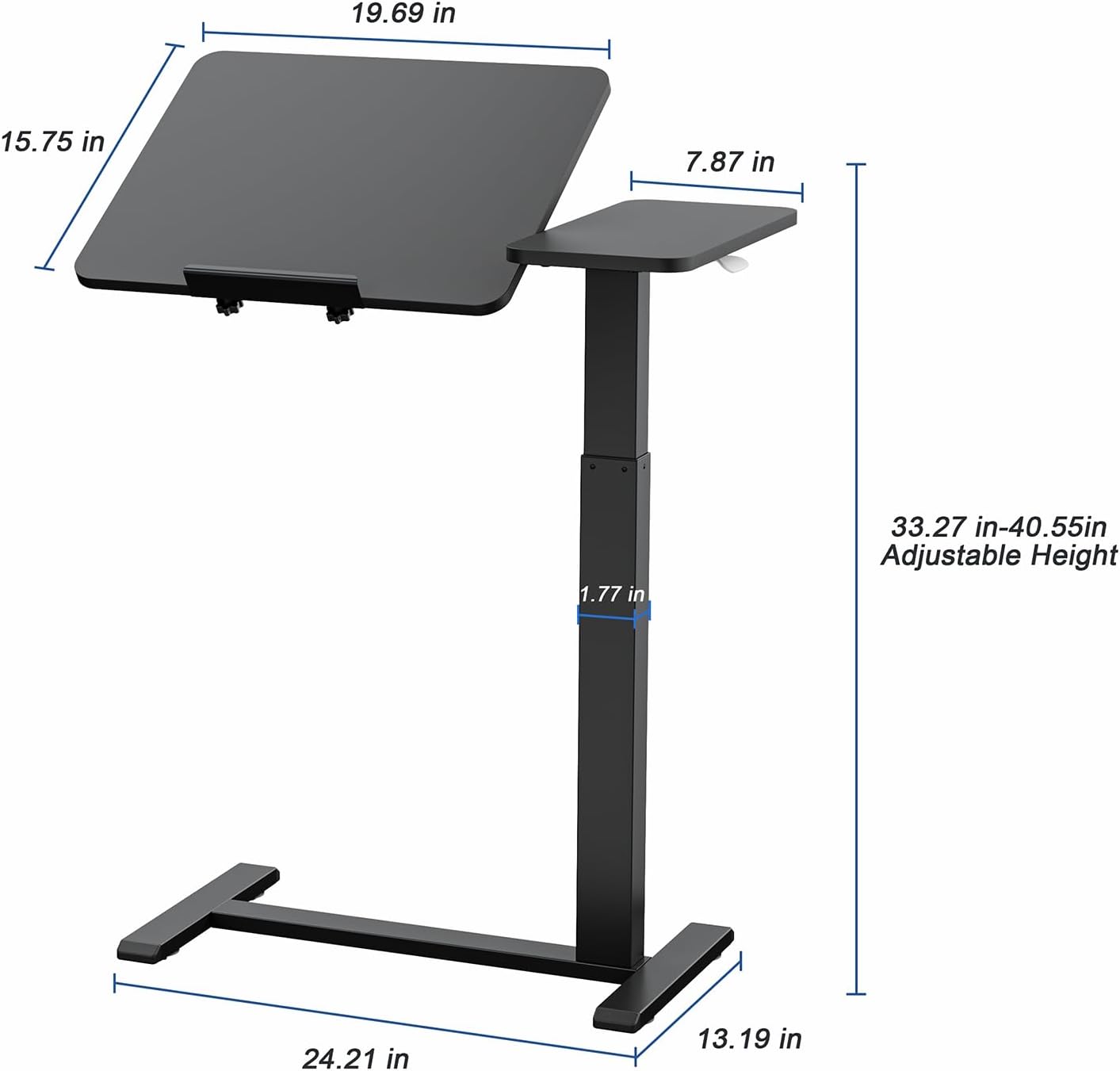 Overbed Bedside Table