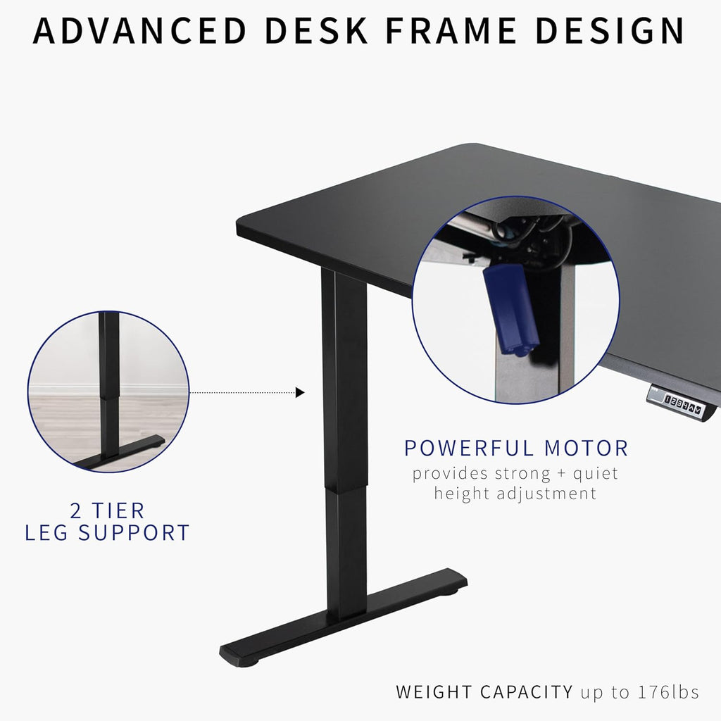VIVO Electric 60 x 24 in Standing Desk