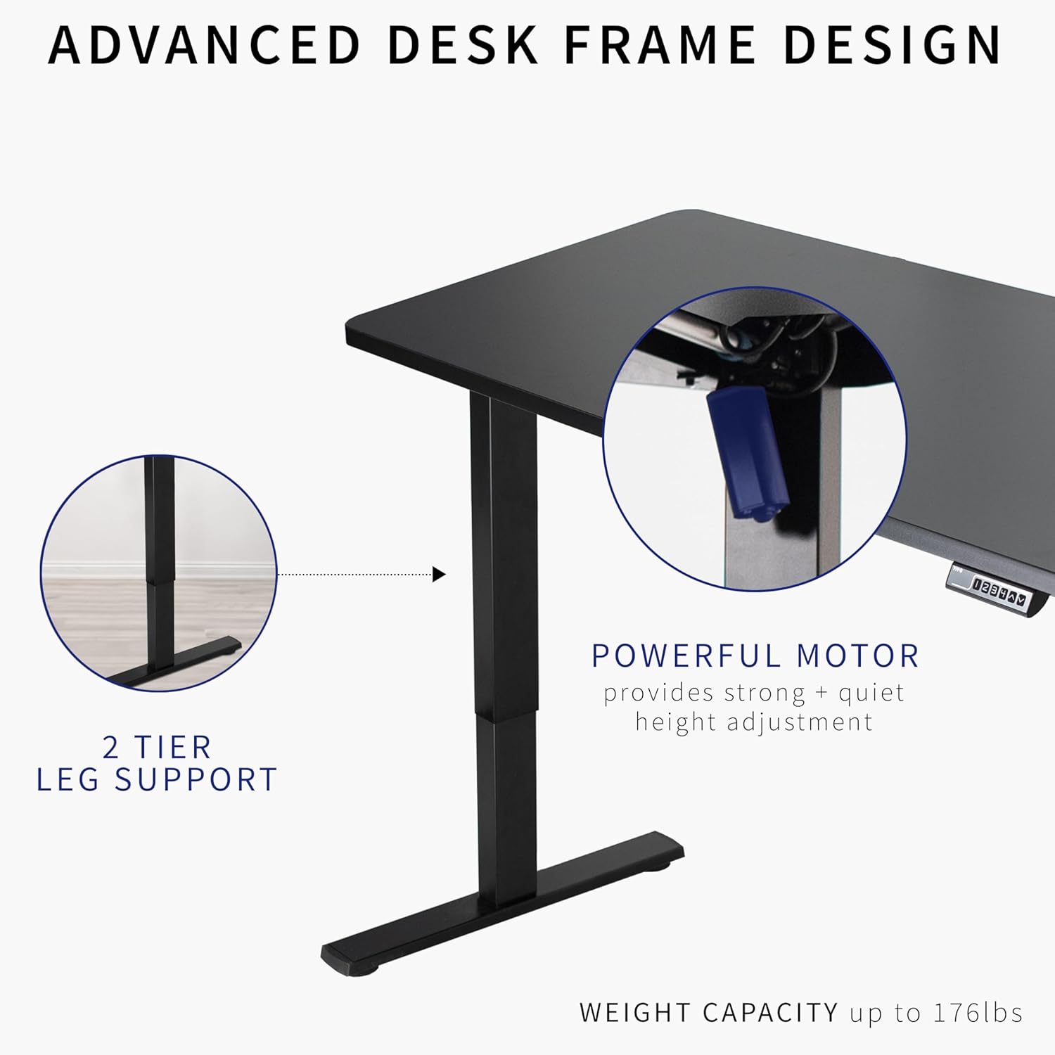 VIVO Electric 60 x 24 in Standing Desk