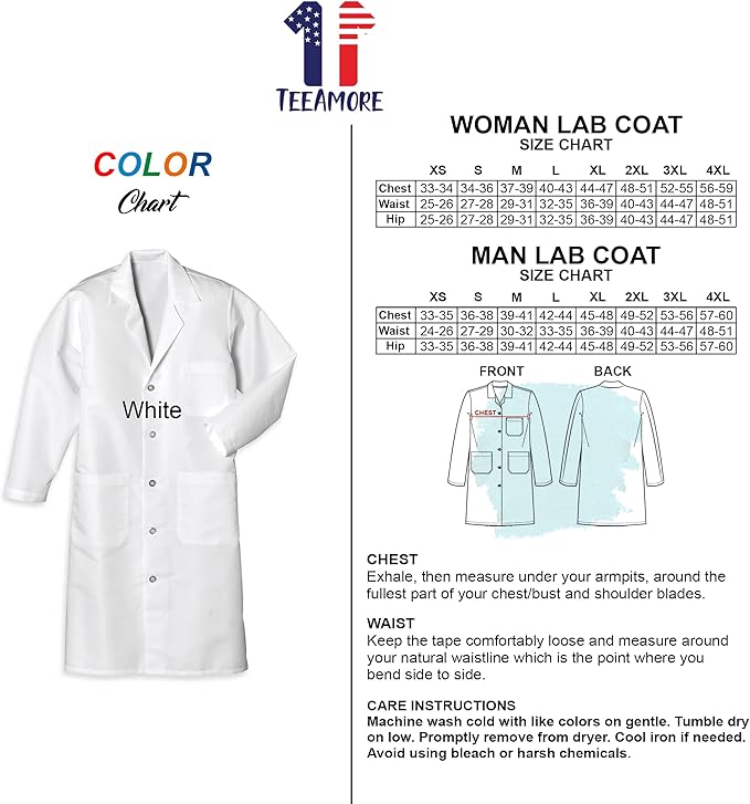 Personalized Embroidered Lab Coat
