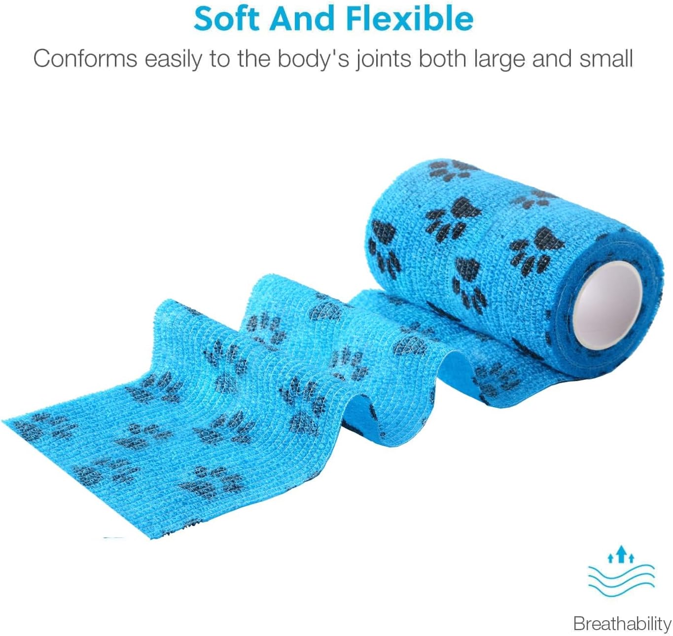 WePet Pet Wrap, Self-Adhesive, Only Sticks to Itself