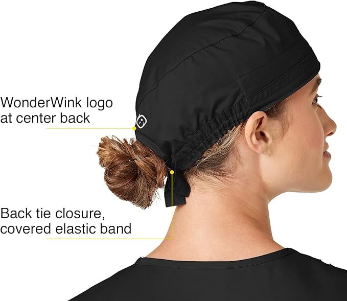 Tie Back Scrub Cap