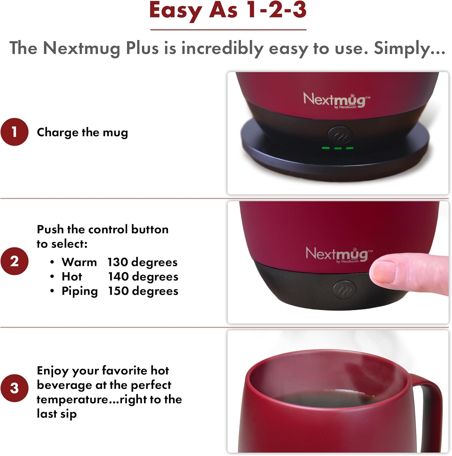 Self-Heating Mug