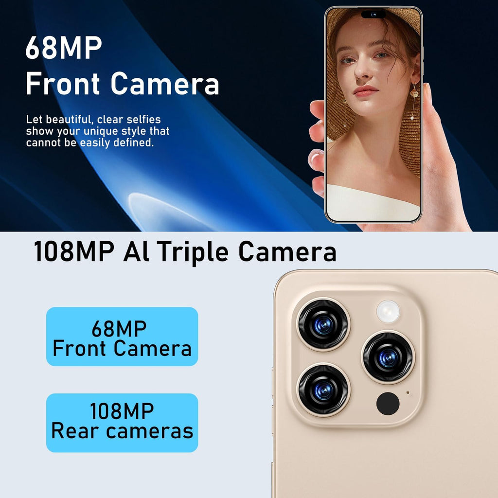 I16 ProMax Smartphone Unlocked Cell Phone