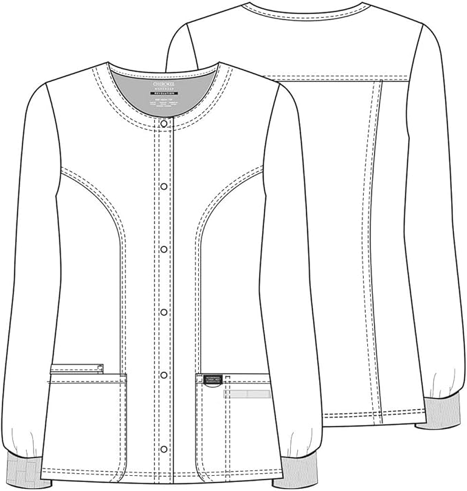 Snap Front Lab Jacket