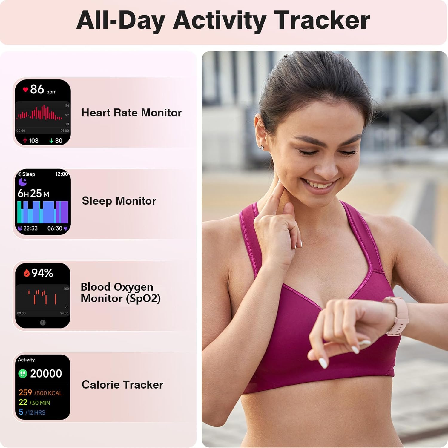 Smart Watches for Women Android iPhone
