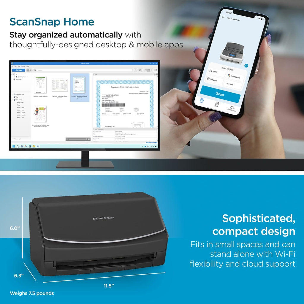 ScanSnaap ix1600 wireless