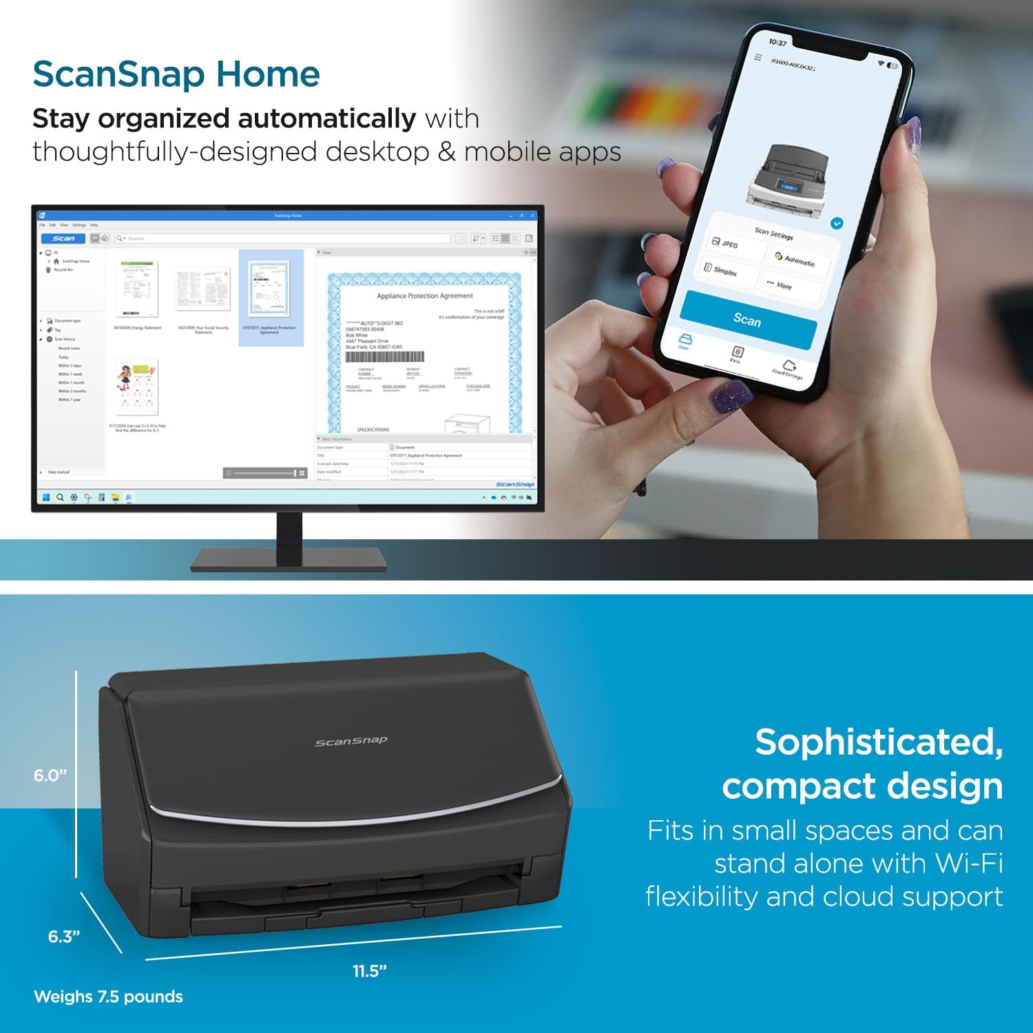 ScanSnaap ix1600 wireless