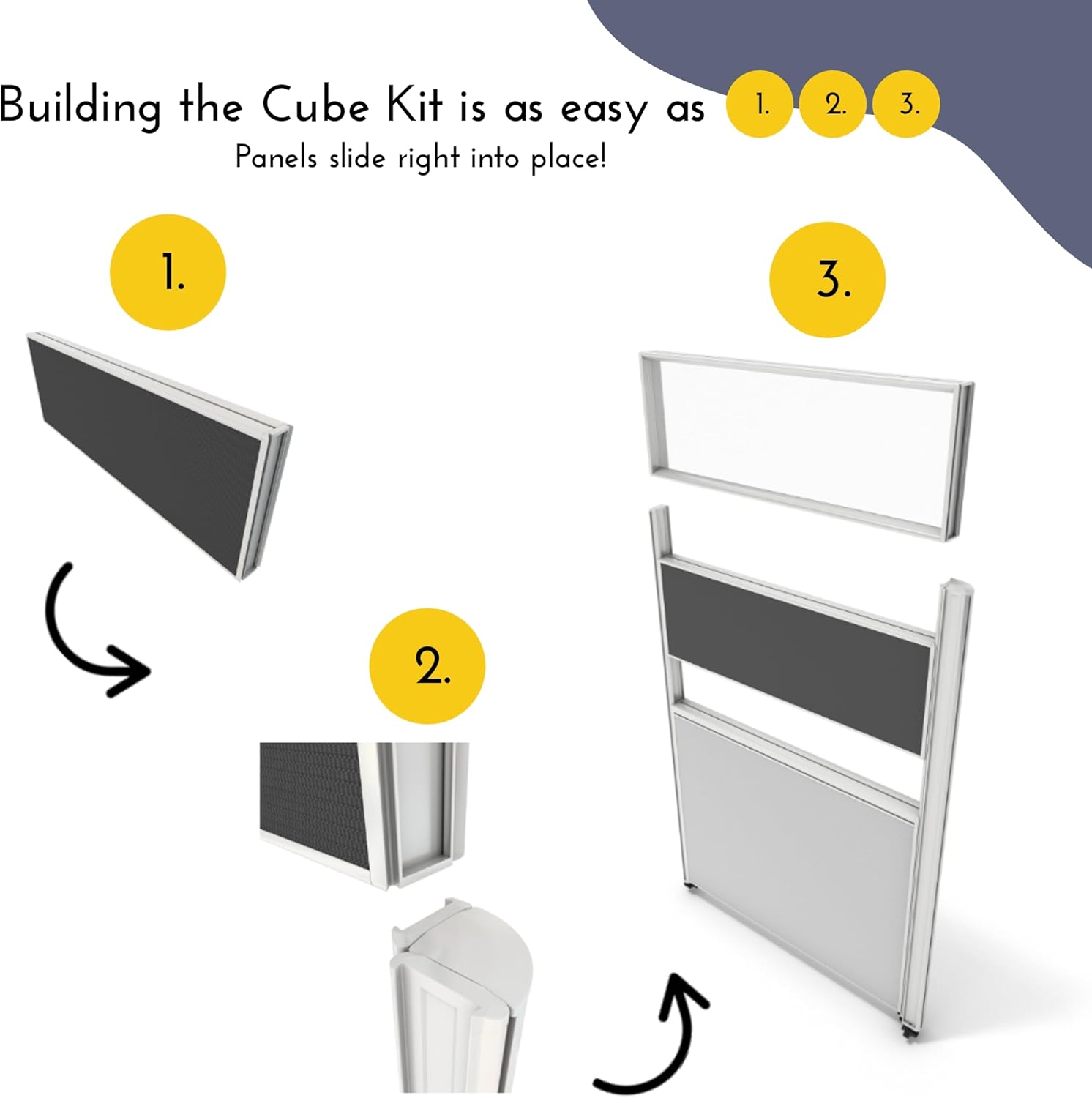 Office Cubicle Furniture Kit